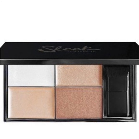 Sleek Makeup Precious Charms Cream Highlighter Palette & Brush BNIB - Picture 9 of 9